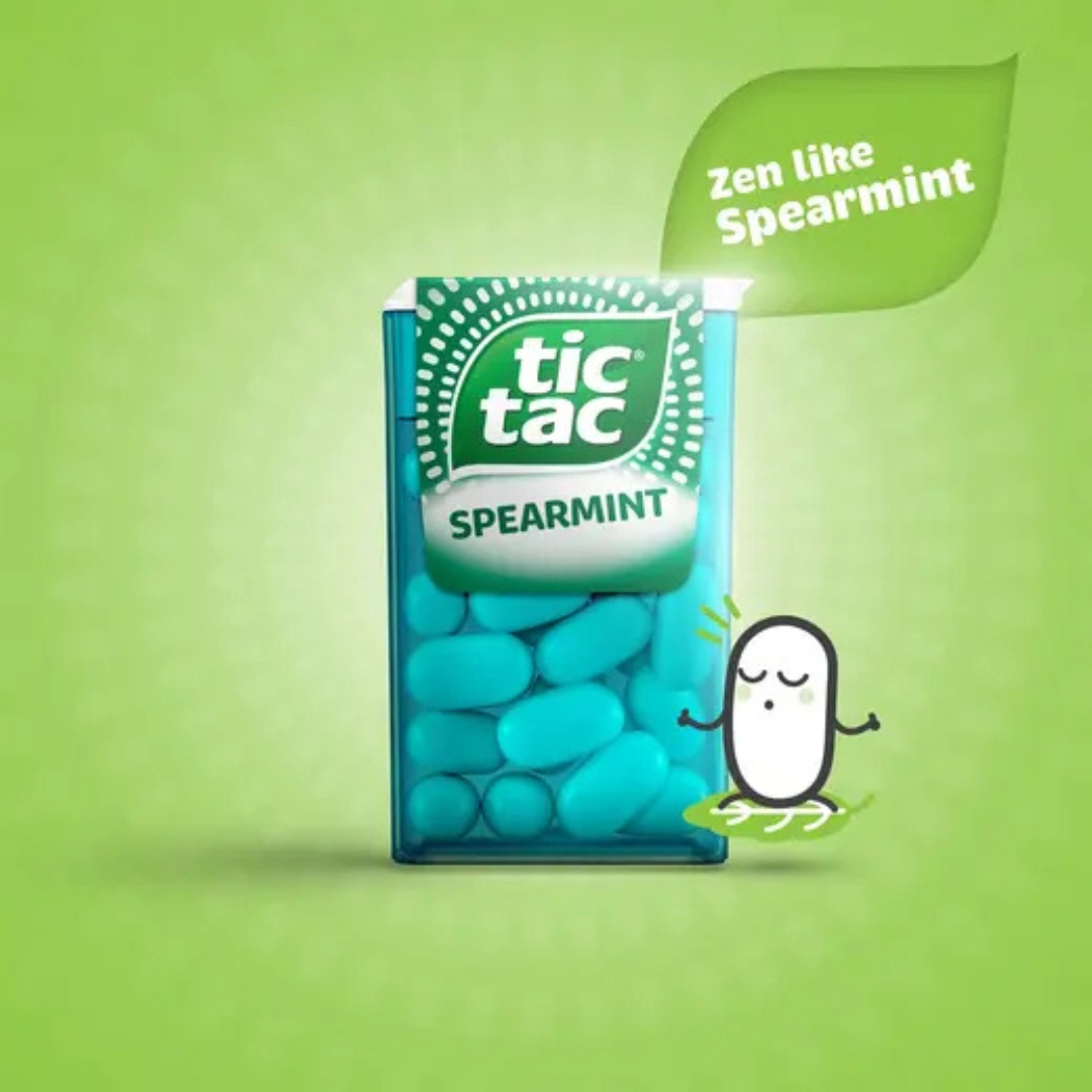 Tic Tac Spear Mint Mouth Freshner 7.2gm IDConline shop bangladeshothoba.com