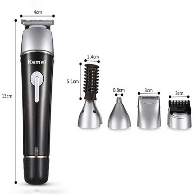 Picture of Kemei KM-1015 Professional 10 in 1 Super Multi-grooming Kit Shaver Trimmer for Men