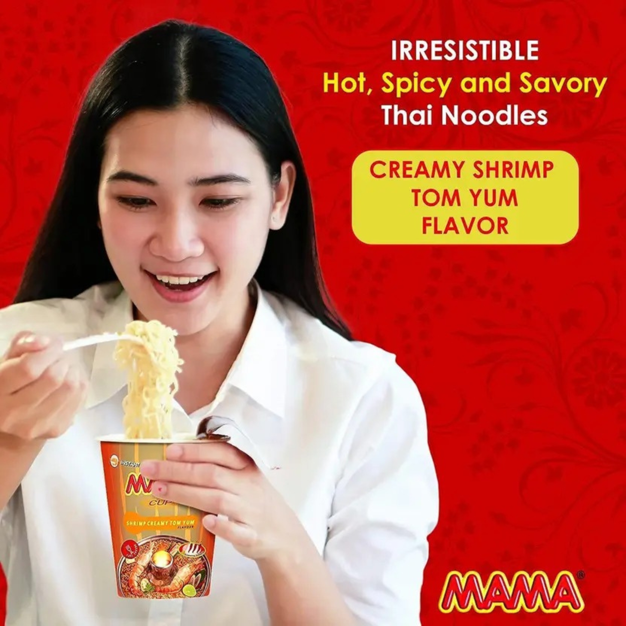 Picture of Mama Instant Cup Noodles Shrimp Tom Yum Flavour 70gm