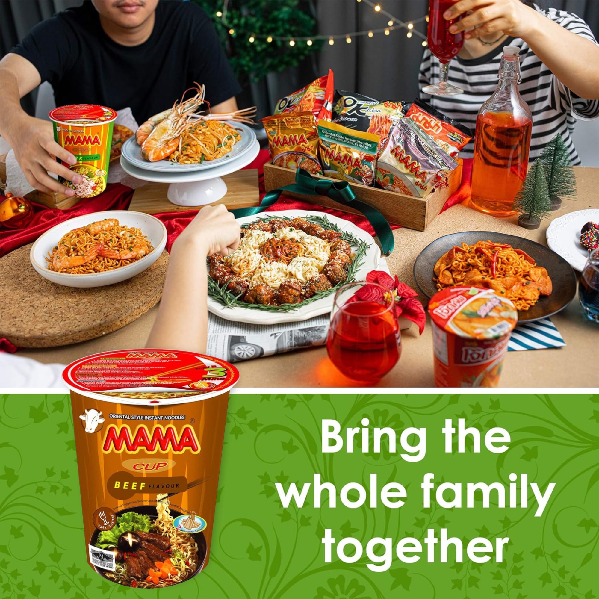 Picture of Mama Instant Cup Noodles Shrimp Tom Yum Flavour 70gm