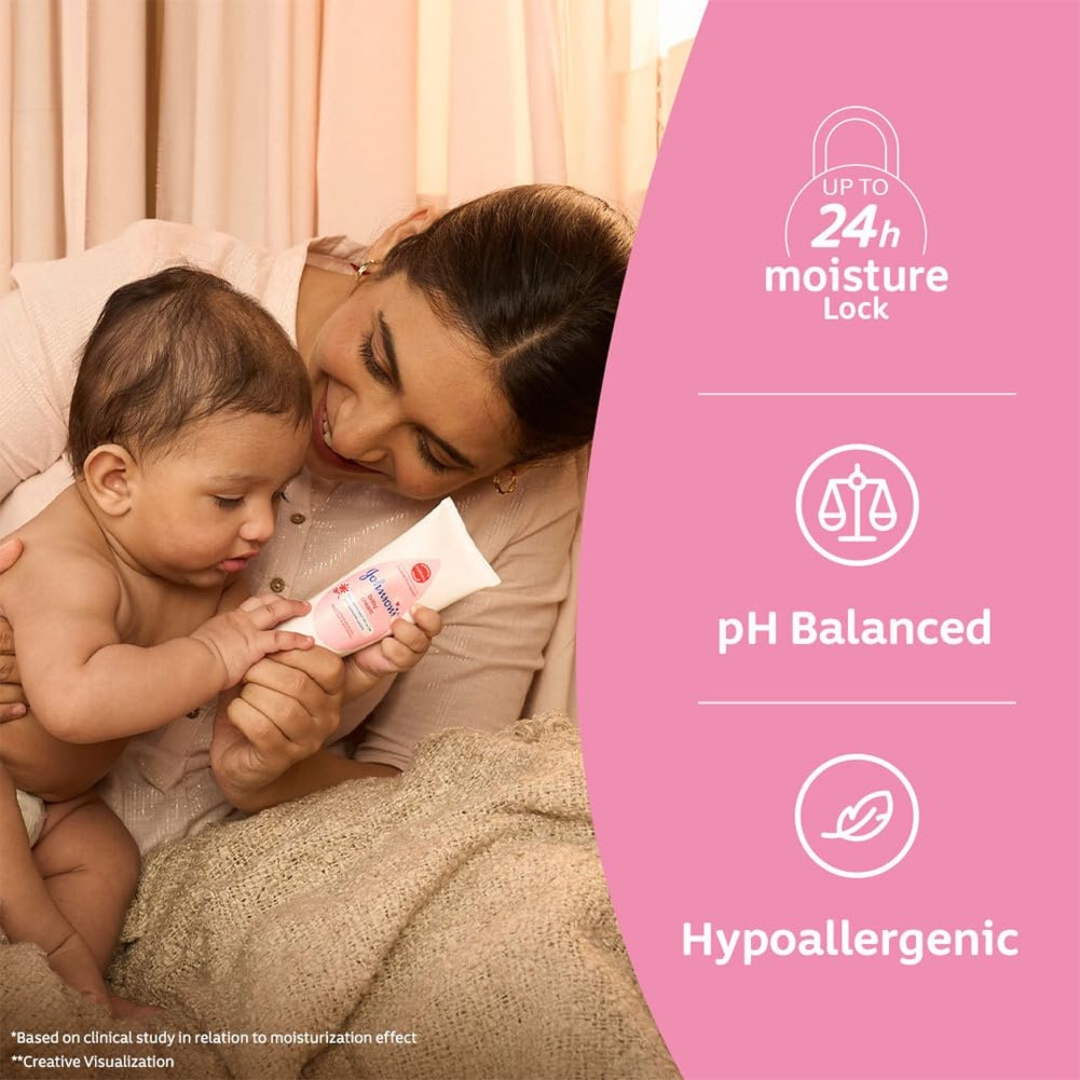 Johnson's Baby Skincare Cream 100gm (India) IDConline shop bangladeshothoba.com