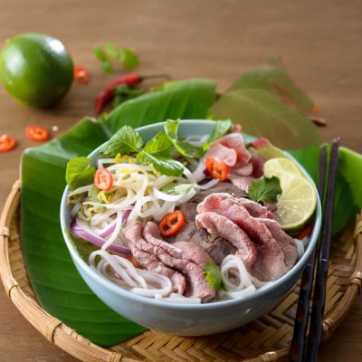 Picture of Mama Bowl Instant Rice Noodles Coriander Flavour 60gm