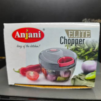 Picture of Simplify Food Preparation With The Anjani Brand Large Handy And Compact Chopper, Featuring Stainless Steel Blades For Efficient Chopping