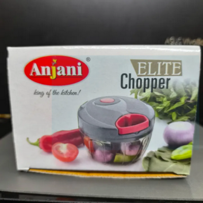 Picture of Simplify Food Preparation With The Anjani Brand Large Handy And Compact Chopper, Featuring Stainless Steel Blades For Efficient Chopping