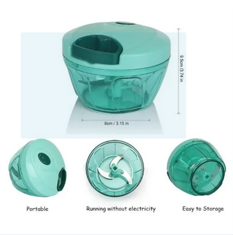 Picture of Simplify Food Preparation With The Anjani Brand Large Handy And Compact Chopper, Featuring Stainless Steel Blades For Efficient Chopping