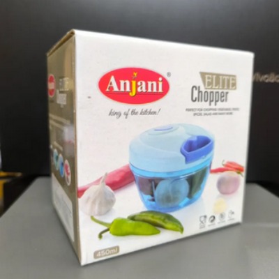 Picture of Simplify Food Preparation With The Anjani Brand Large Handy And Compact Chopper, Featuring Stainless Steel Blades For Efficient Chopping