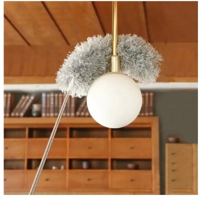 Picture of Microfiber Dusting Retractable Household Cleaner Feather Duster Car Sweeper From the Dust Brush