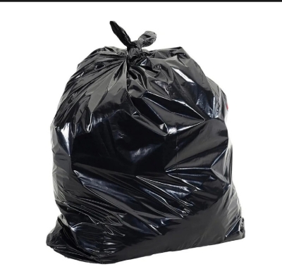 Picture of Garbage Bag (20" X 30") 25/50/100 Piece / Trash Bag / Waste Bag / Moylar Bag / Poly Bag Black