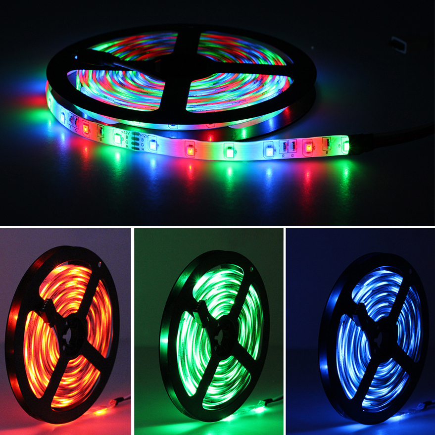 Picture of RGB Led Strip Light 2835 - 16 Feet Long 300 LEDs