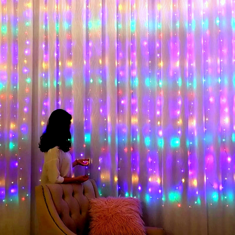 Picture of Fairy Decorations Light Multicolor Light 80 LED 27 Feet Home Decorative  Weeding Festival Party Water Proof LED Light