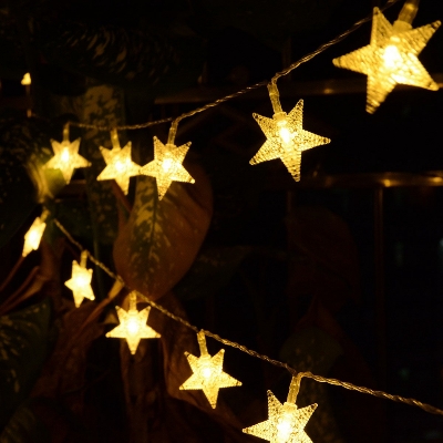 Picture of LED Star String Fairy Lights - Golden