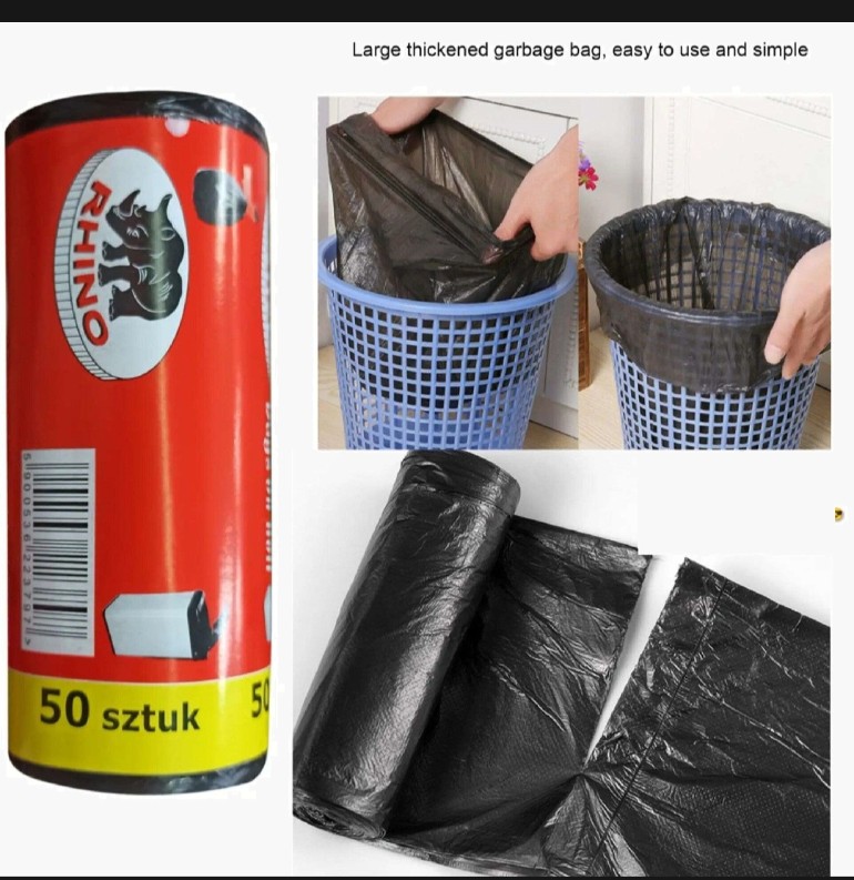 Picture of Garbage bags on roll 35l for light use- per roll 50pc