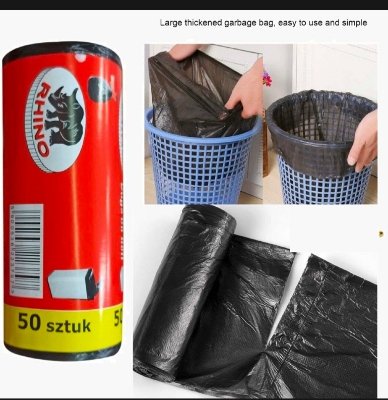 Picture of Garbage bags on roll 35l for light use- per roll 50pc