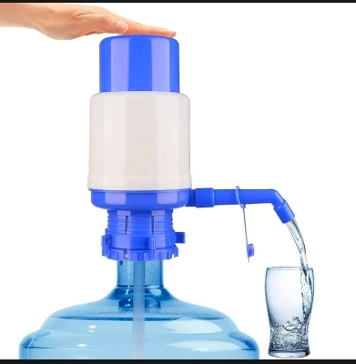 Picture of Hand press manual water pump dispenser - Manual Water Pump For Bottle - Easily Dispense Water From Bottles With This Manual Water Pump Dispenser - Providing Convenience For Your Home Or Office