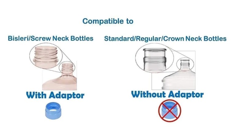 Picture of Hand press manual water pump dispenser - Manual Water Pump For Bottle - Easily Dispense Water From Bottles With This Manual Water Pump Dispenser - Providing Convenience For Your Home Or Office