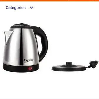 Picture of Electric Kettle by Prestige or Bajaj - 2 liter