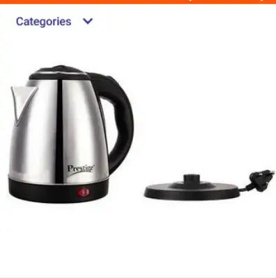 Picture of Electric Kettle by Prestige or Bajaj - 2 liter