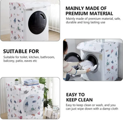 Picture of Dustproof Washing Machine Cover-Multicolor