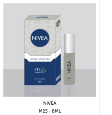Picture of NiIVEAA By Alif Attar Long Lasting Roll On Non Alcoholic Perfume (১০০% হালাল) - 8ml