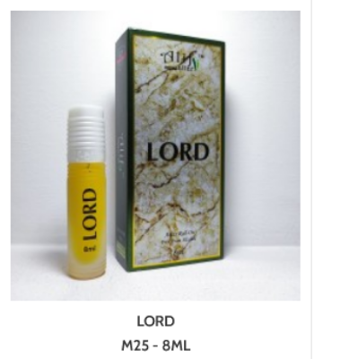 Picture of LORD By Alif Attar Long Lasting Roll On Non Alcoholic Perfume  - 8ml
