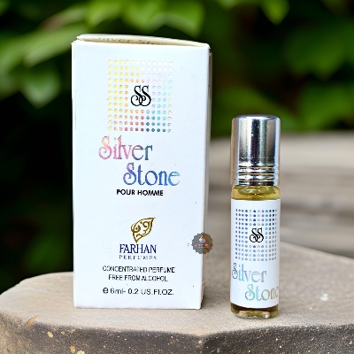 Picture of Silver Stone Concentrated Perfume Oil Attar Long Lasting Non-alcoholic Fragrance Ator - 6ml