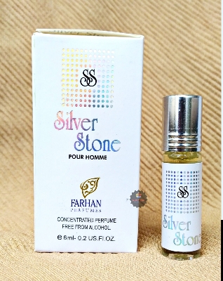 Picture of Silver Stone Concentrated Perfume Oil Attar Long Lasting Non-alcoholic Fragrance Ator - 6ml