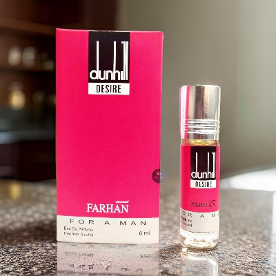 Picture of Dunhill Desire Concentrated Perfume Oil Attar For Man Long Lasting Non-alcoholic Fragrance Ator - 6ml