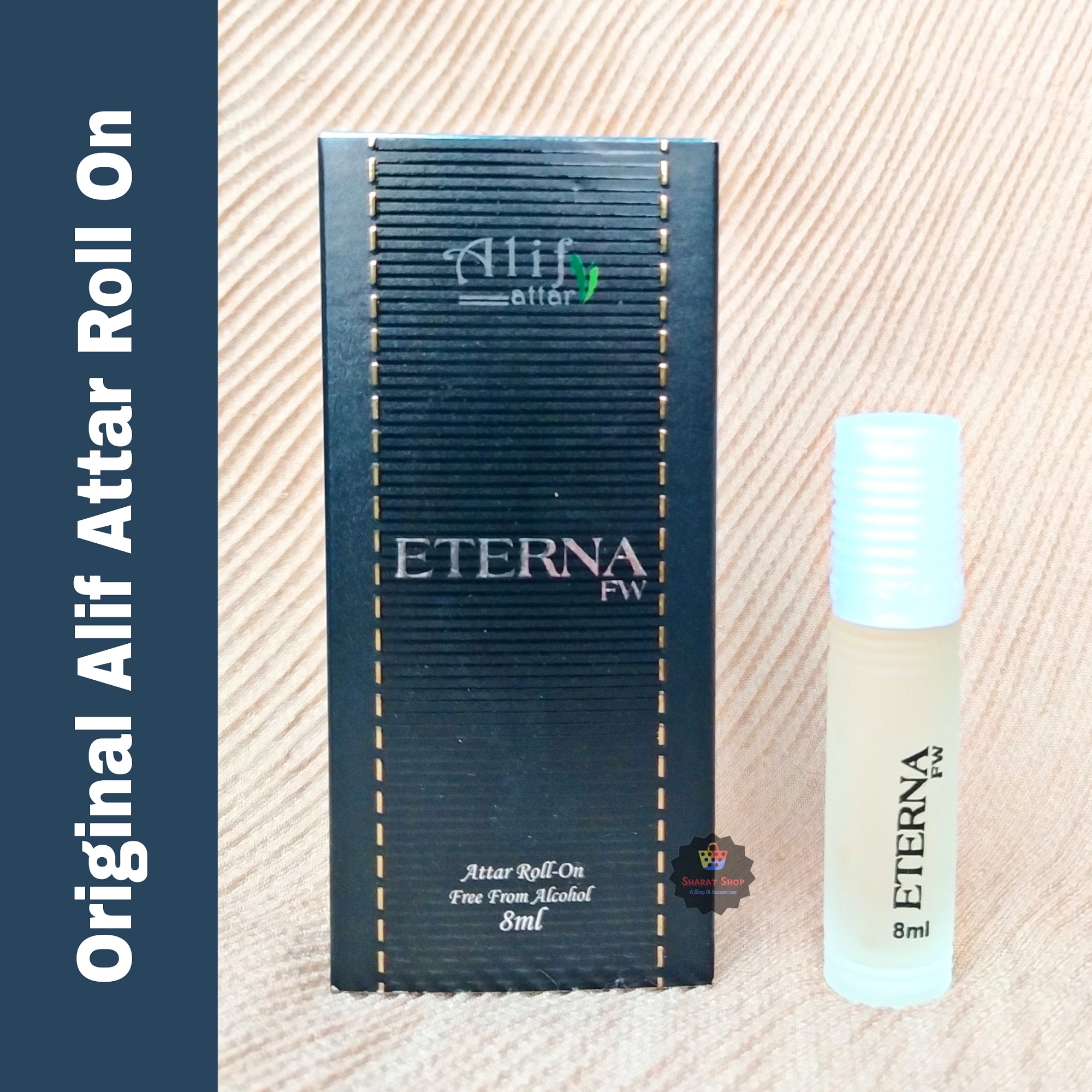 Picture of Alif Eterna Fw Attar Long Lasting Roll On Non Alcoholic Perfume (হালাল) - 8ml