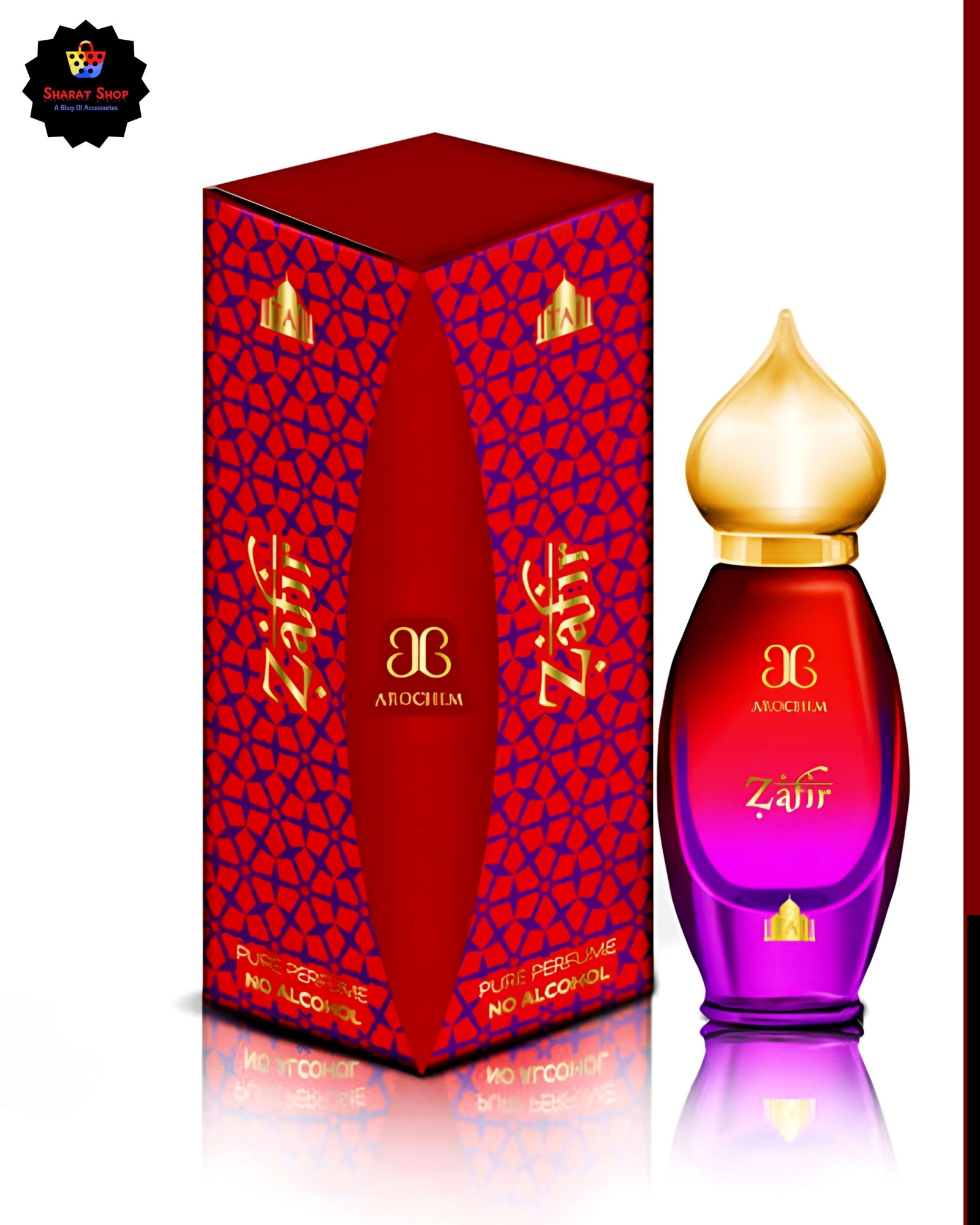 Picture of Arochem Zafir Attar Taj Series Ator Luxurious Royal Perfume Oil - 9ML (Made In India)