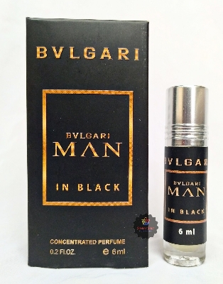 Picture of Man In Black For Man Concentrated Perfume Oil Long Lasting Non-alcoholic Fragrance - 6ml