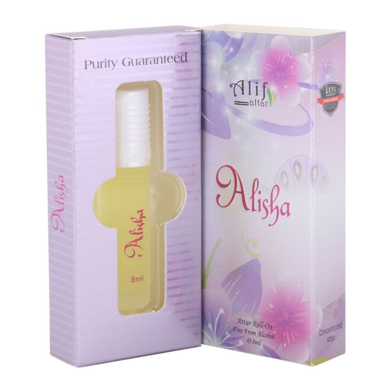 Picture of Best Quality Alisha attar by Alif 8ml roll on with Sweet Smell high class Fragrance