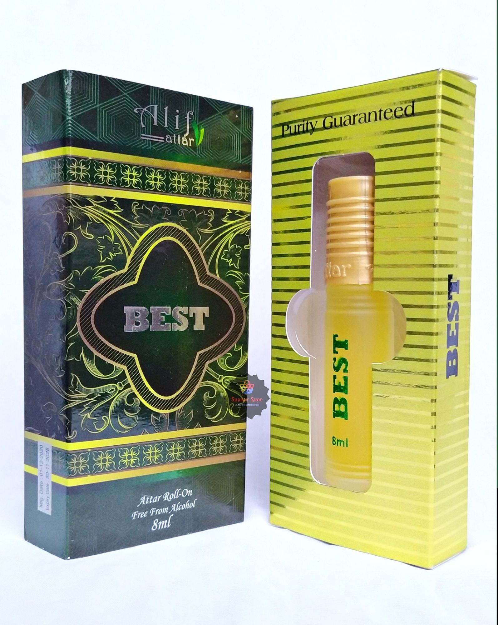 Picture of Alif Best Attar Long Lasting Roll On Ator Non Alcoholic Perfume (হালাল) - 8ml