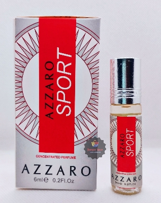 Picture of AZZARO SPORT FOR MEN by Al Farhan Concentrated Perfume Oil Long Lasting Non-alcoholic Fragrance - 6ml