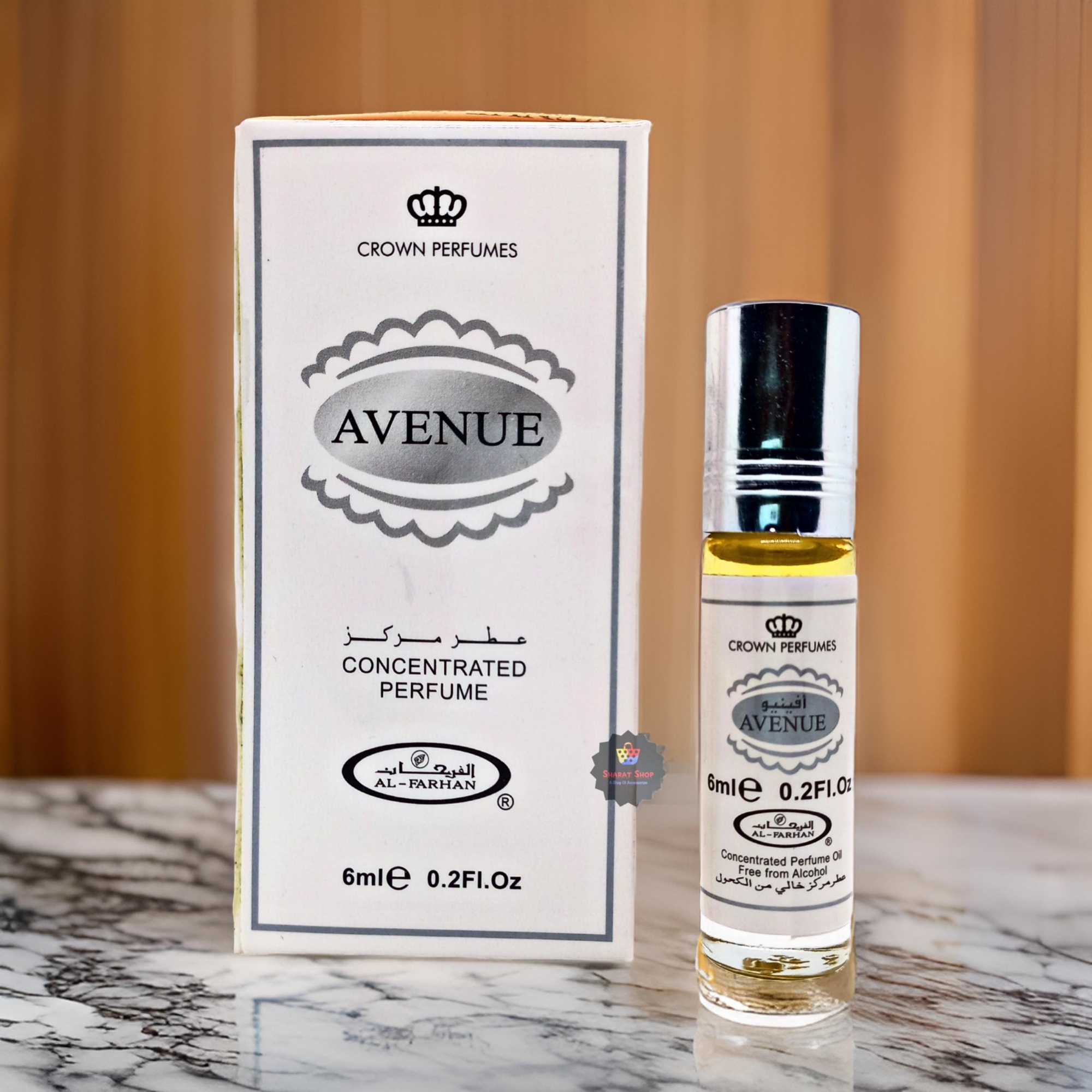 Picture of Avenue Concentrated Perfume Oil by Al Farhan Long Lasting Non-alcoholic Fragrance - 6ml