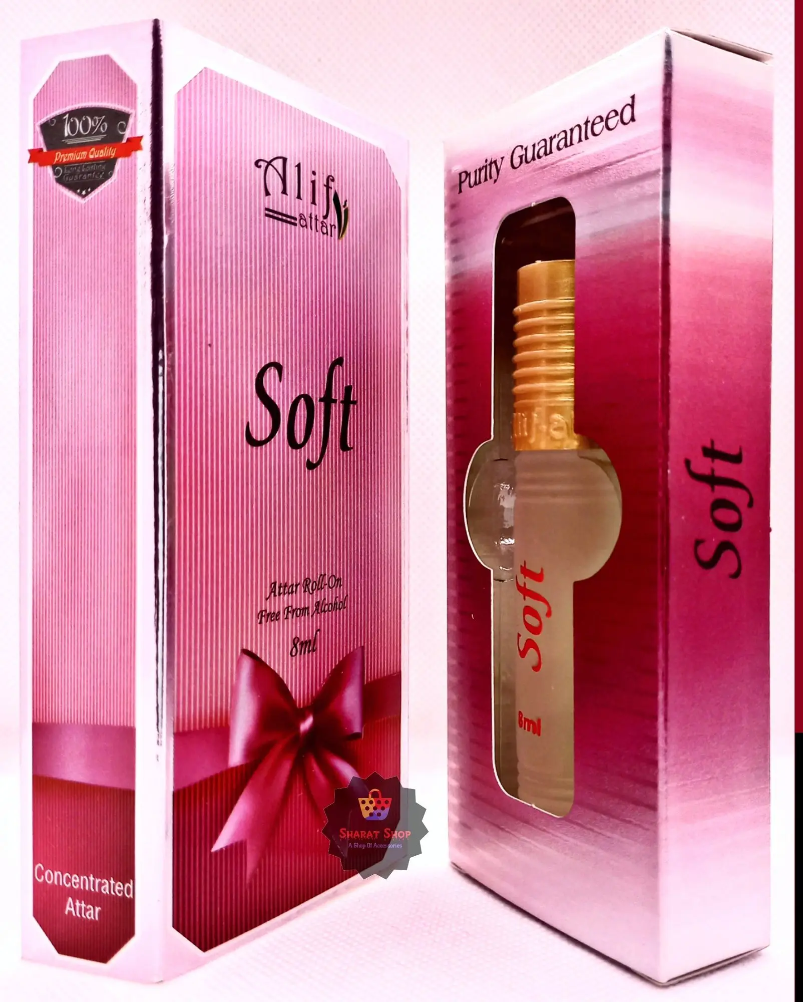 Picture of Soft By Alif Attar Long Lasting Roll On Non Alcoholic Perfume (হালাল) - 8ml
