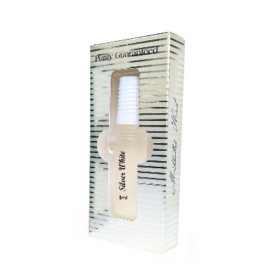 Picture of Alif Silver White Attar Long Lasting Roll On Ator Non Alcoholic Perfume (Halal) - 8ml