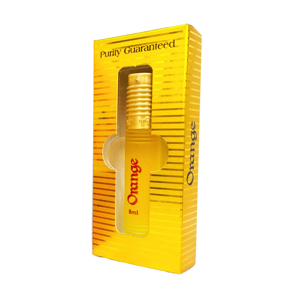 Picture of Alif Orange Attar Long Lasting Roll On Non Alcoholic Perfume (Halal) - 8ml