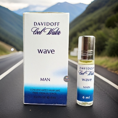 Picture of Cool Water Wave Concentrated Perfume Oil Long Lasting Non-alcoholic Fragrance - 6ml