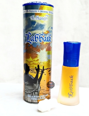 Picture of Al Nuaim Labbaik Roll On Attar Non Alcoholic Long Lasting Perfume - 6Ml - Ator