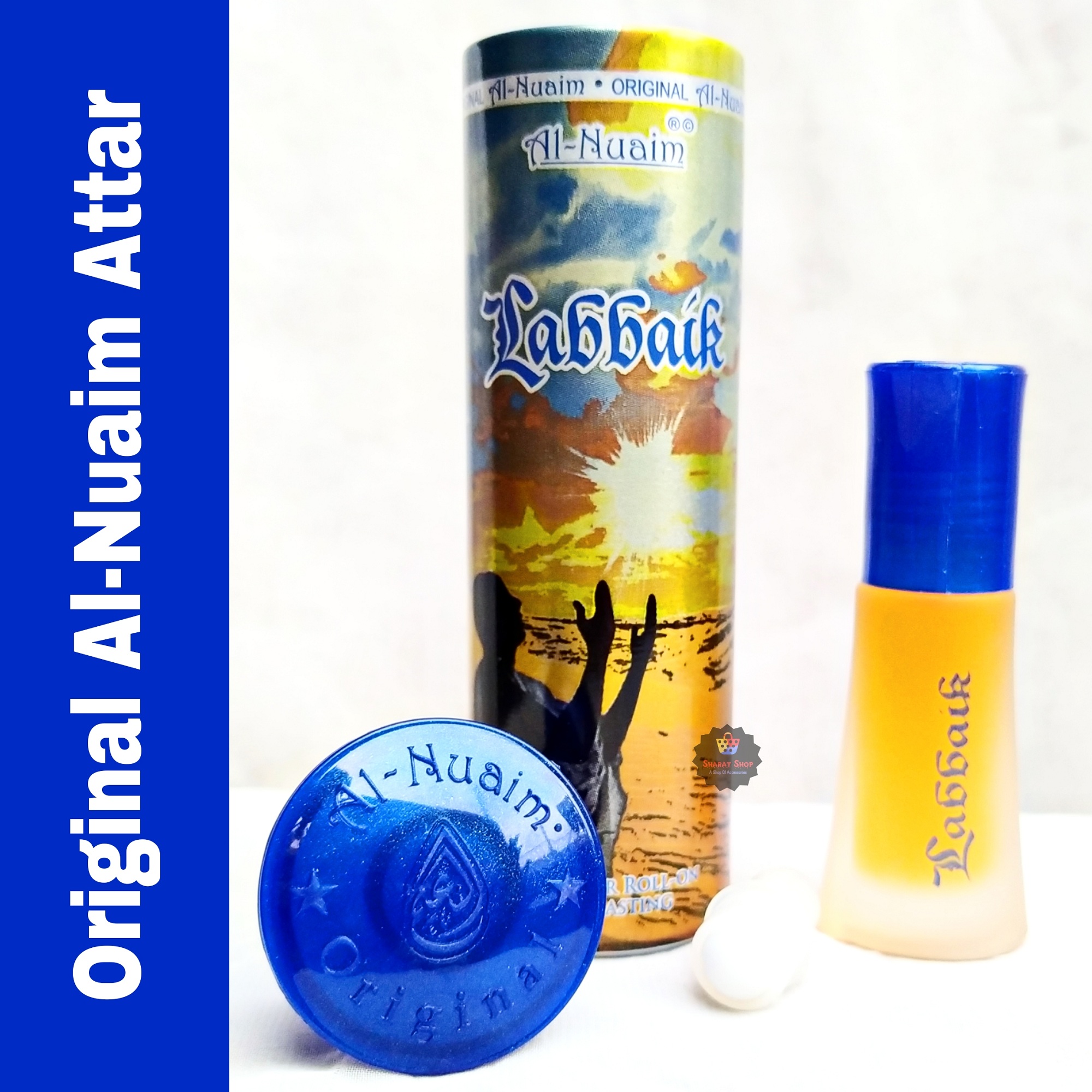 Picture of Al Nuaim Labbaik Roll On Attar Non Alcoholic Long Lasting Perfume - 6Ml - Ator