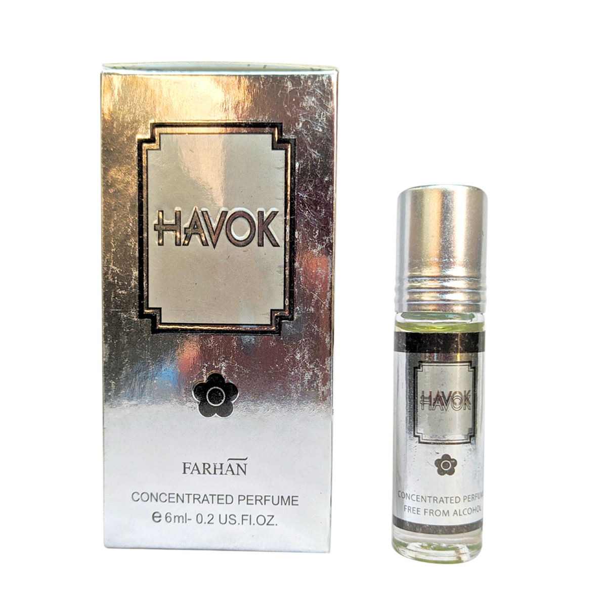 Picture of Havok Concentrated Perfume Oil Attar Long Lasting Non-alcoholic Fragrance Ator - 6ml