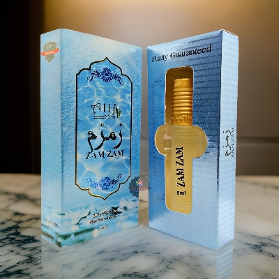 Picture of Zam Zam By Alif Attar Long Lasting Roll On Non Alcoholic Perfume (Halal) - 8ml