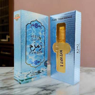 Picture of Zam Zam By Alif Attar Long Lasting Roll On Non Alcoholic Perfume (Halal) - 8ml