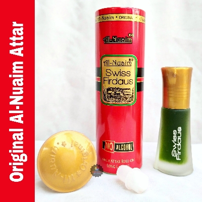 Picture of Al Nuaim Swiss Firdaus Roll On Attar Non Alcoholic Long Lasting Perfume - 6ml