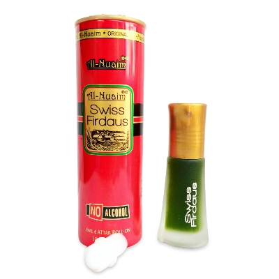 Picture of Al Nuaim Swiss Firdaus Roll On Attar Non Alcoholic Long Lasting Perfume - 6ml