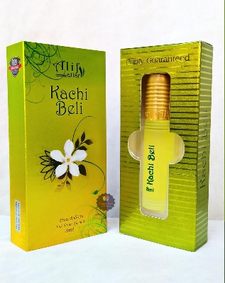 Picture of Alif Kachi Beli Attar Long Lasting Roll On Non Alcoholic Perfume (Halal) - 8ml