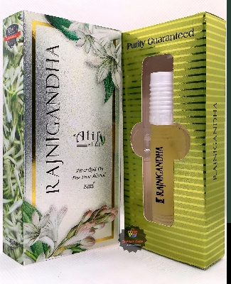 Picture of RAJNIGANDHA By Alif Attar Long Lasting Roll On Non Alcoholic Perfume (Halal) - 8ml