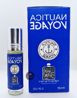 Picture of NAUTICA VOYAGE by Al Farhan Concentrated Perfume Oil Long Lasting Non-alcoholic Fragrance - 6ml