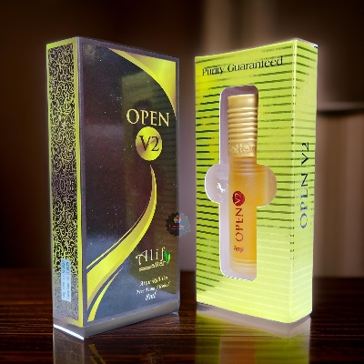 Picture of Alif Open V2 Attar Long Lasting Roll On Non Alcoholic Perfume (Halal) - 8ml