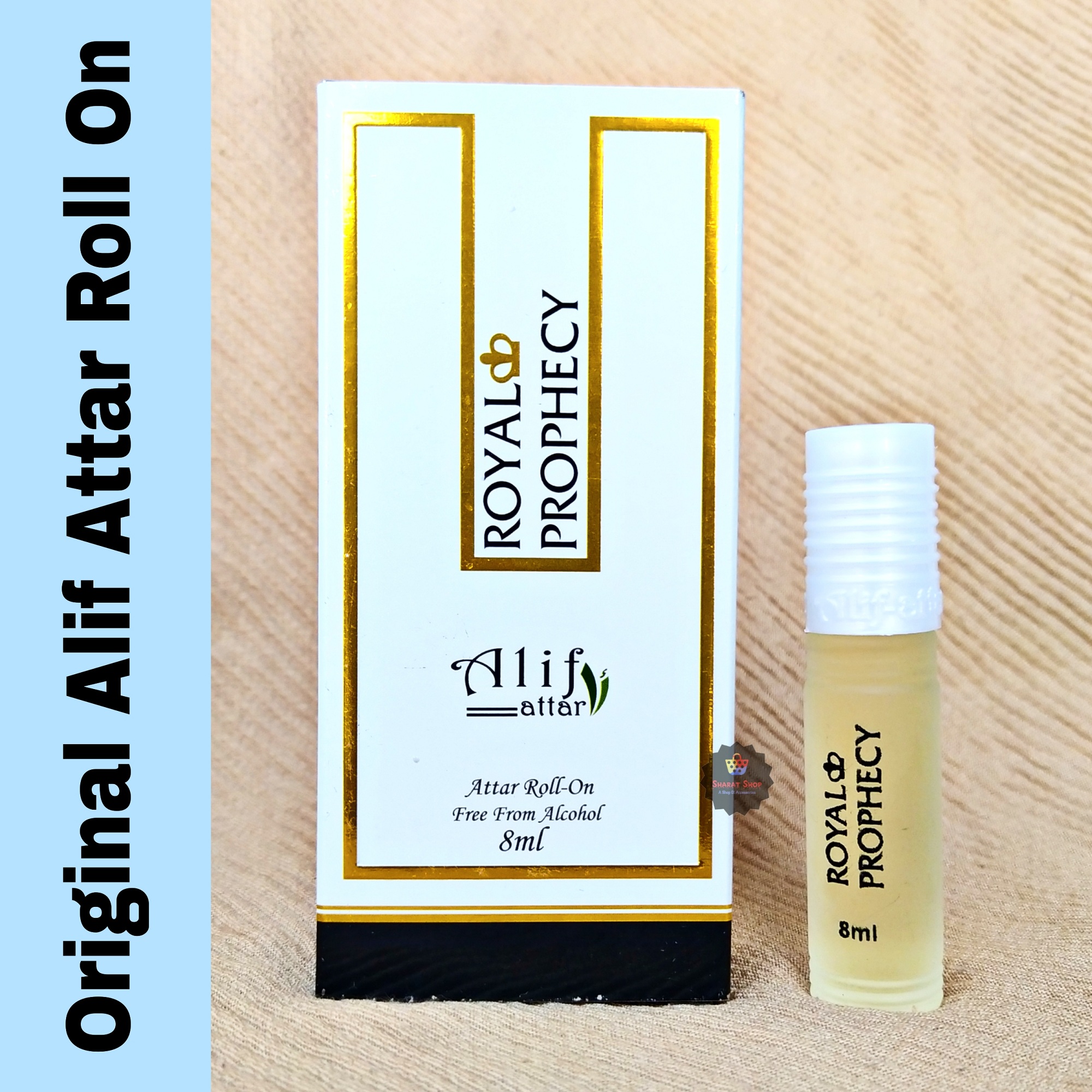 Picture of Alif Royal Prophecy Attar Long Lasting Roll On Non Alcoholic Perfume (হালাল) - 8ml